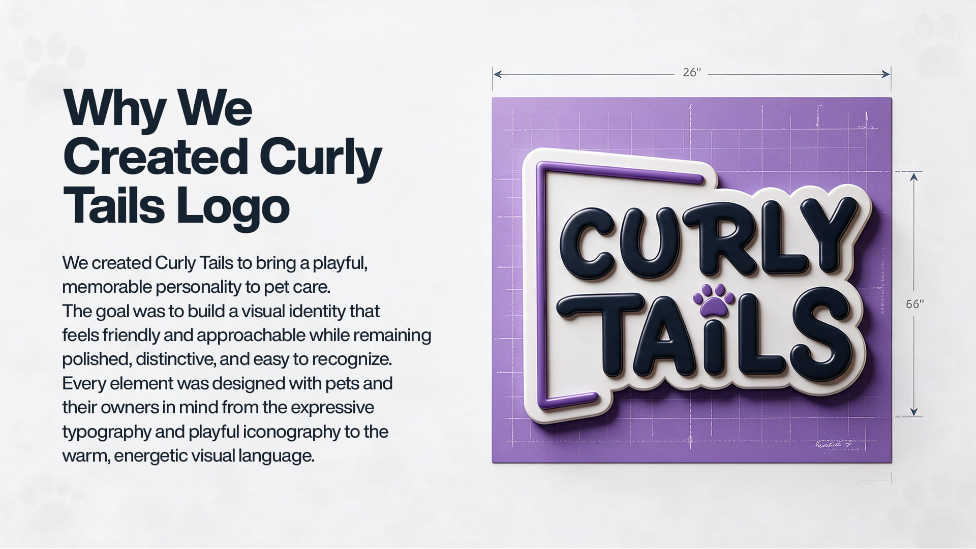 Curly Tails — Pet Care Branding & Packaging Design