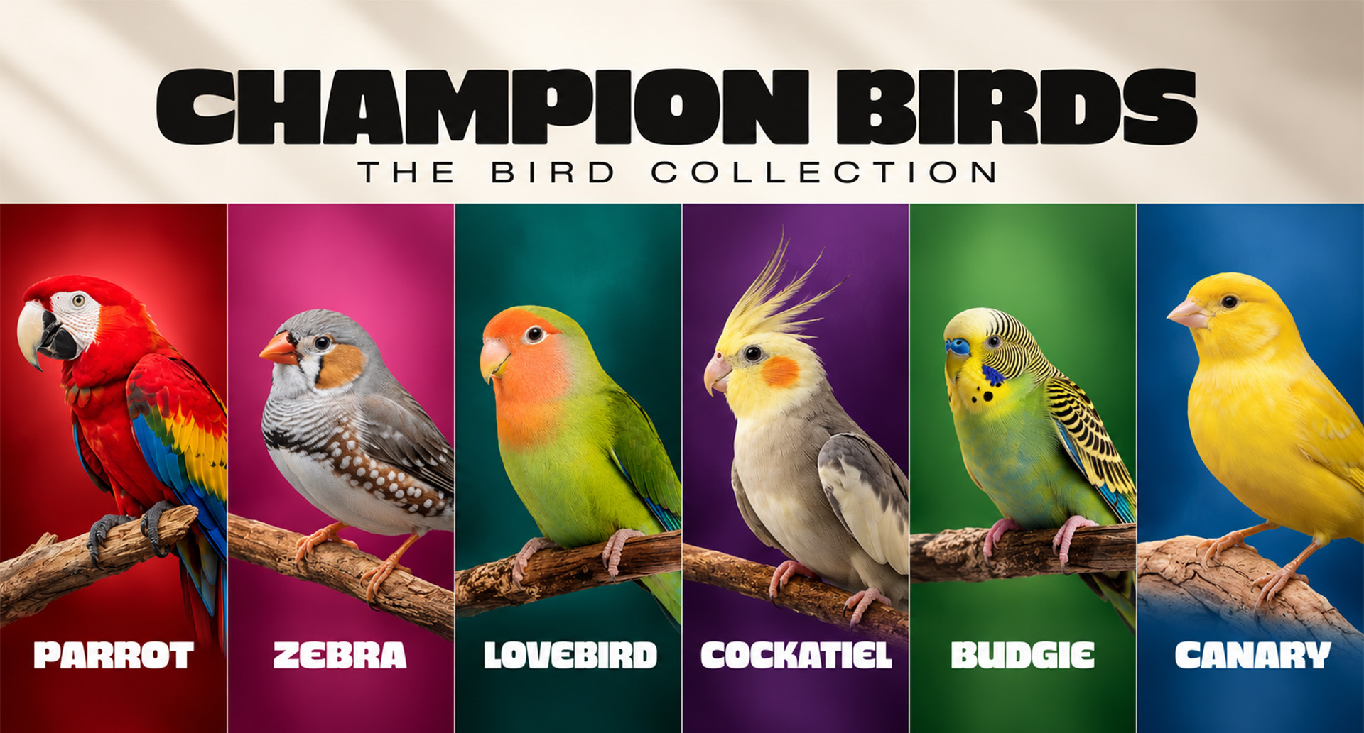 Champion Birds — Bird Feed Packaging