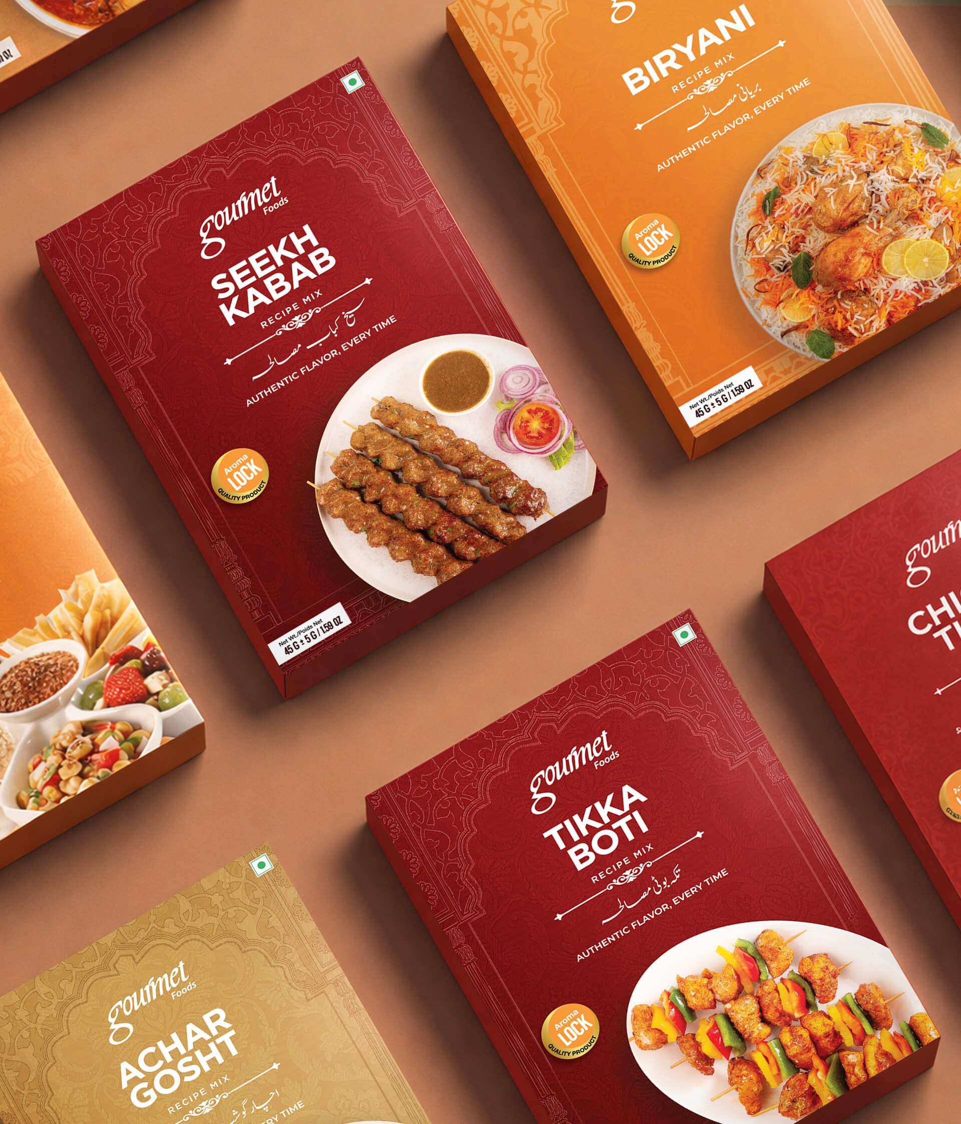 Gourmet Foods (Packaging Design)